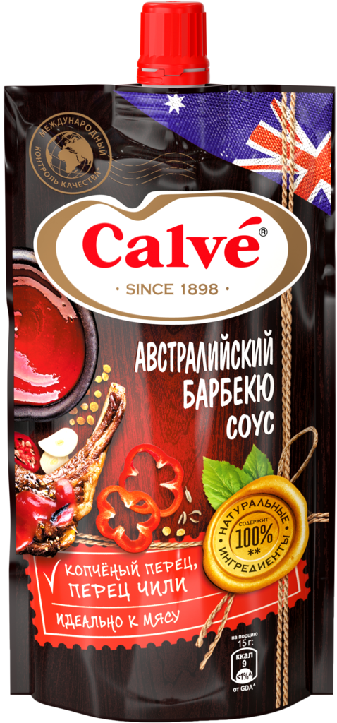 Соус CALVE Барбекю томатный